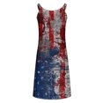 thumbnail image 3 of Vestido sin Mangas para las Mujeres Día de la Independencia Patriótica Impreso Fit Suelto, Suspendientes Casuales para el Uso Diario, de Vacaciones Y de Verano, 3 of 6