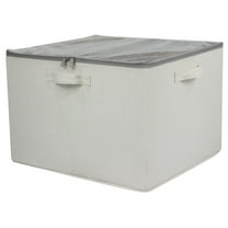 Mainstays Canvas 16 Pair Shoe Organizer Bin