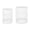 White, variant on Oufan Outdoor Side Table Set of 2, Decorative Garden Stool for Patio Heavy Duty Metal Frame Accent Table Modern End Table, White