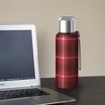 thumbnail image 5 of Christmas 20oz Stainless Steel Thermal Bottle with Tea Filter and Cup Lid, Vacuum Insulated Coffee Mug with 316L Inner Liner, Leakproof Travel Thermos for Office, Commute & Outdoor, 5 of 7