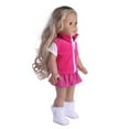 thumbnail image 1 of Vestido de muñeca de 18 pulgadas ANGGREK 3 unidades por juego Ropa de abrigo tela para muñeca, 1 of 8
