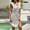 White, variant on Womens Mesh Swimsuit Cover Up Dress Sleeveless Sheer Beach Dress See Through Bathing Suit Coverup Summer Mini Dress