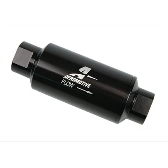 AEROMOTIVE 12324 100 Micron- Orb-10 Black Fuel Filter