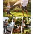 thumbnail image 6 of 100ft Garden Hose, Ultra Lightweight All-Weather Water Hose,  & Flexible, Built-in Valve, Leak-free Connections, TPU Water Hose, Drinking Water Safe, 6 of 6