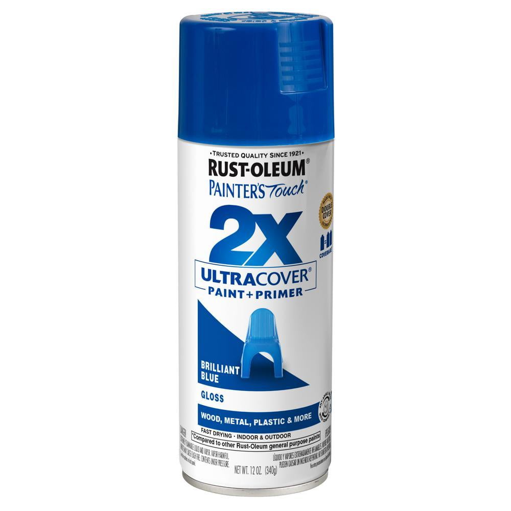 Rust-Oleum 8 oz Painter's Touch Deep Blue Gloss Premium Latex Paint