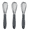grey, variant on Nylon Egg Whisk Kitchen Cooking Utensil Perfect for Making all types of Sauces and Desserts (Pack Of 3)