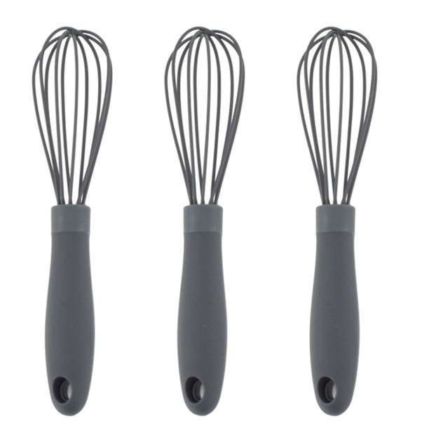 Batidor de huevos de nailon, utensilio de cocina perfecto para hacer todo tipo de salsas y postres (paquete de 3)