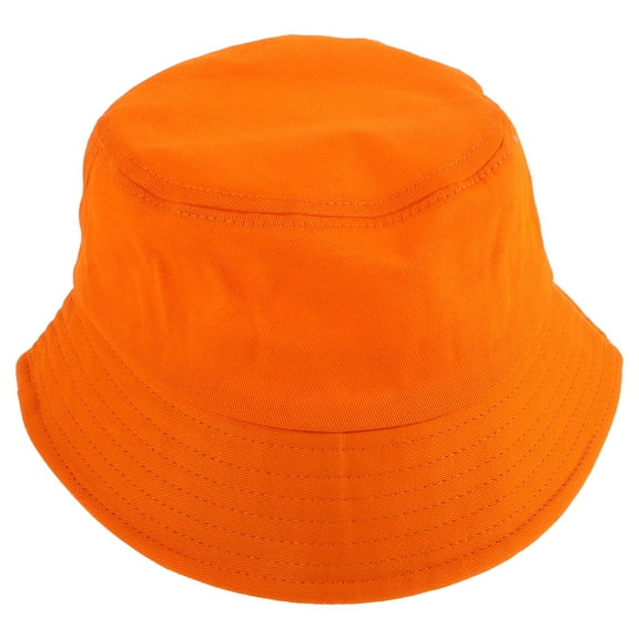 AURARMLET Outdoor Bucket Hat for Fishing and Hiking, Unisex Sun Hat, Lightweight and Breathable, Orange, 1 Piece
