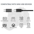 thumbnail image 5 of Mini Usb To Usb C Adapter - 4pcs Mini Usb Male To Type C Female Convert Adapter For Mp3 Players, 5 of 5
