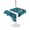 Blue, variant on Outdoor Tablecloth with Umbrella Hole for Patio/Picnic/Party/Camping, Red Teal Botanical Waterproof Table Cloth Rectangle Table Cover Washable, Maple Leaf Vintage Wooden (60"x 120")