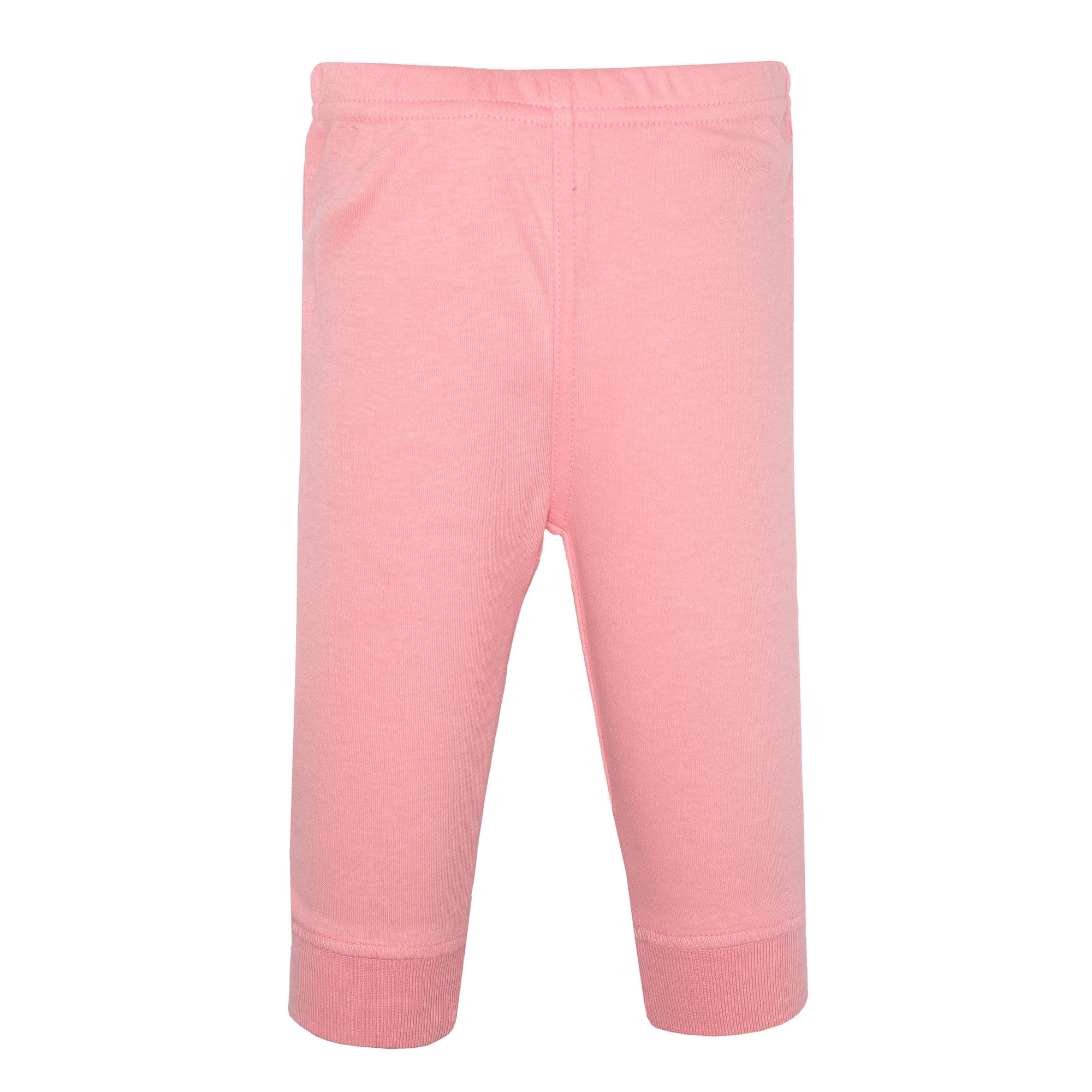 Hudson Baby Girl Cotton Pants and Leggings, Vintage Blossom, 9-12 Months