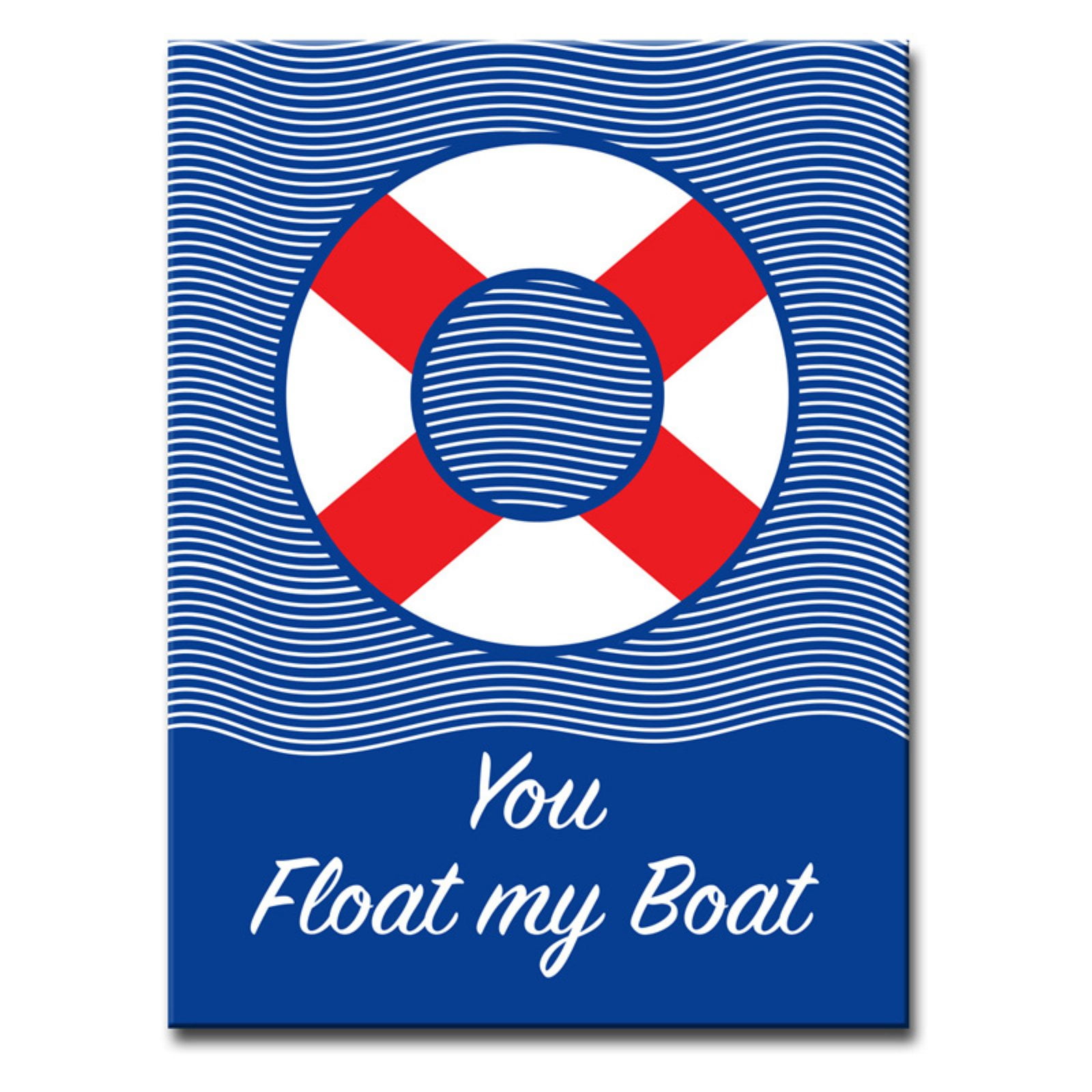 Ready2HangArt You Float My Boat Wrapped Canvas Wall Art