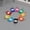 Black, variant on 50Pcs Hard Plastic Key Tags with Replaceable Paper Transparent Window Hotel Room Keys Luggage Lockers Key Labels