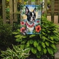 thumbnail image 2 of Boston Terrier Luau Garden Flag 11.25 in x 15.5 in, 2 of 5