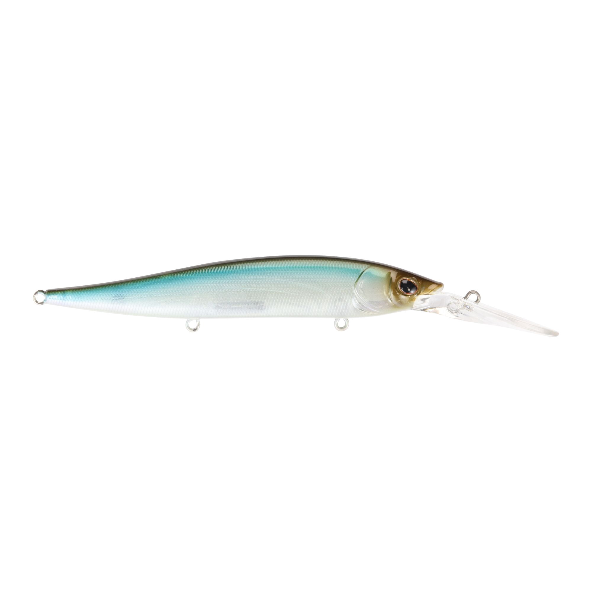 Berkley Stunna, 4.4 in, Jerkbaits, Stealth Minnow (1 Count)