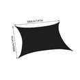 thumbnail image 4 of WJSXC Sun Shade Sails 12'x12' Square Canopy Sun Shade Canopy Waterproof Sun Shade-Sail UV Block for Patio Swimming Pool Backyard Courtyard Lawn Garden Outdoor Activities, 4 of 10