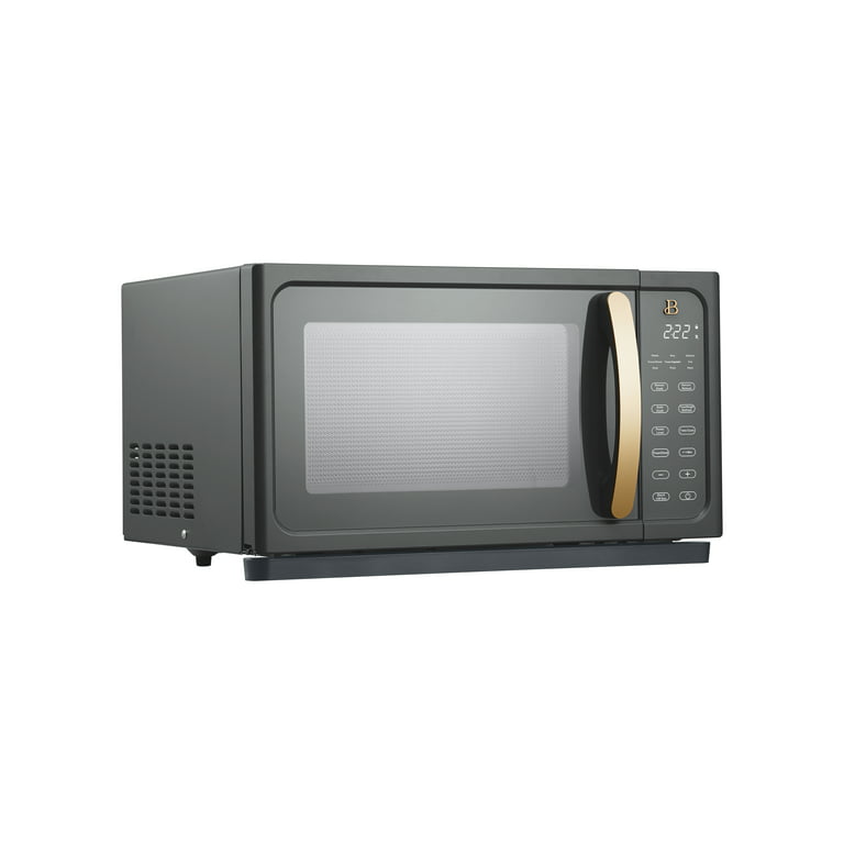 The Beautiful 1.1 Cu ft 1000-Watt Sensor Microwave Oven in White Icing, Drew  Barrymore Appliances