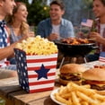 thumbnail image 4 of weibbin Independence Day Gift Treat Box for Candy Popcorn, Patriotic Paper Box 1PC, 4 of 6