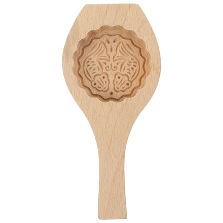 

1Pc Wood Moon Cake Mold DIY Baking Mold Pastries Mold Kitchen Baking Supply