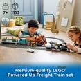 thumbnail image 2 of Set de tren de carga LEGO City, juguete de control remoto 60, 2 of 6