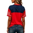thumbnail image 5 of 2026 Soccer Cup Fan Jersey for Women Short Sleeve Country Football Shirt USA World Soccer Flag Printed & Soccer Graphic T Shirts, 5 of 5