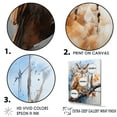 thumbnail image 3 of Designart "Watchful Predators: The Wise Owl" Animals Owl Floater Framed Wall Decor, 3 of 5