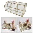 thumbnail image 4 of Clear Glass Cosmetic Storage Organizer for Cosmetics, Jewelry, Hair Accessories Holder Table Organizer, 4 of 7
