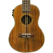 Sawtooth Acacia Concert Ukulele with Preamp, Natural Satin