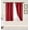 Burgundy Red, variant on Gorgeous Home Linen Set of 2 Panels Noa Blackout Thermal Lined Window Curtain Drapes With Grommets For Bedroom Violet Lilac Color 63" length