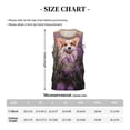 thumbnail image 4 of Naloa Dog in Lavender Flowers Basketball Jersey Reversible Men's Mesh Athletic Sports Shirts Training Practice S-4XLSmall, 4 of 6