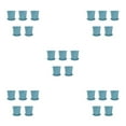 thumbnail image 1 of kurtrusly 5pcs Orchid Pot With Holes Designed For Maximum Air And Water Flow Can Furniture And Floors Clean Blue 5Set, 1 of 6