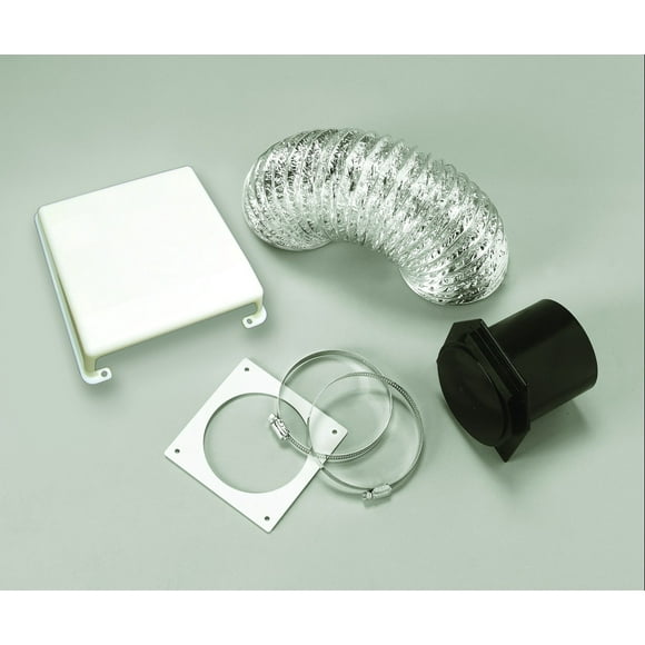 Splendide Trousse d'Installation d'Évent pour Laveuse/sécheuse à Vêtements VID403A; Utilisée pour la Sécheuse à Vêtements Splendide Numéro de Pièce TVM63X; Blanc; Type de Luxe