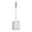 White, variant on Nkmbld Lightweight Toilet Brush Bathroom Universal Toilet Brush Household Cleaning Brush with Base Toilet Brush, White