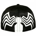 thumbnail image 5 of Venom Character Armor w/Carnage Underlining New Era 59Fifty Fitted Hat-6 7/8 Fitted, 5 of 6