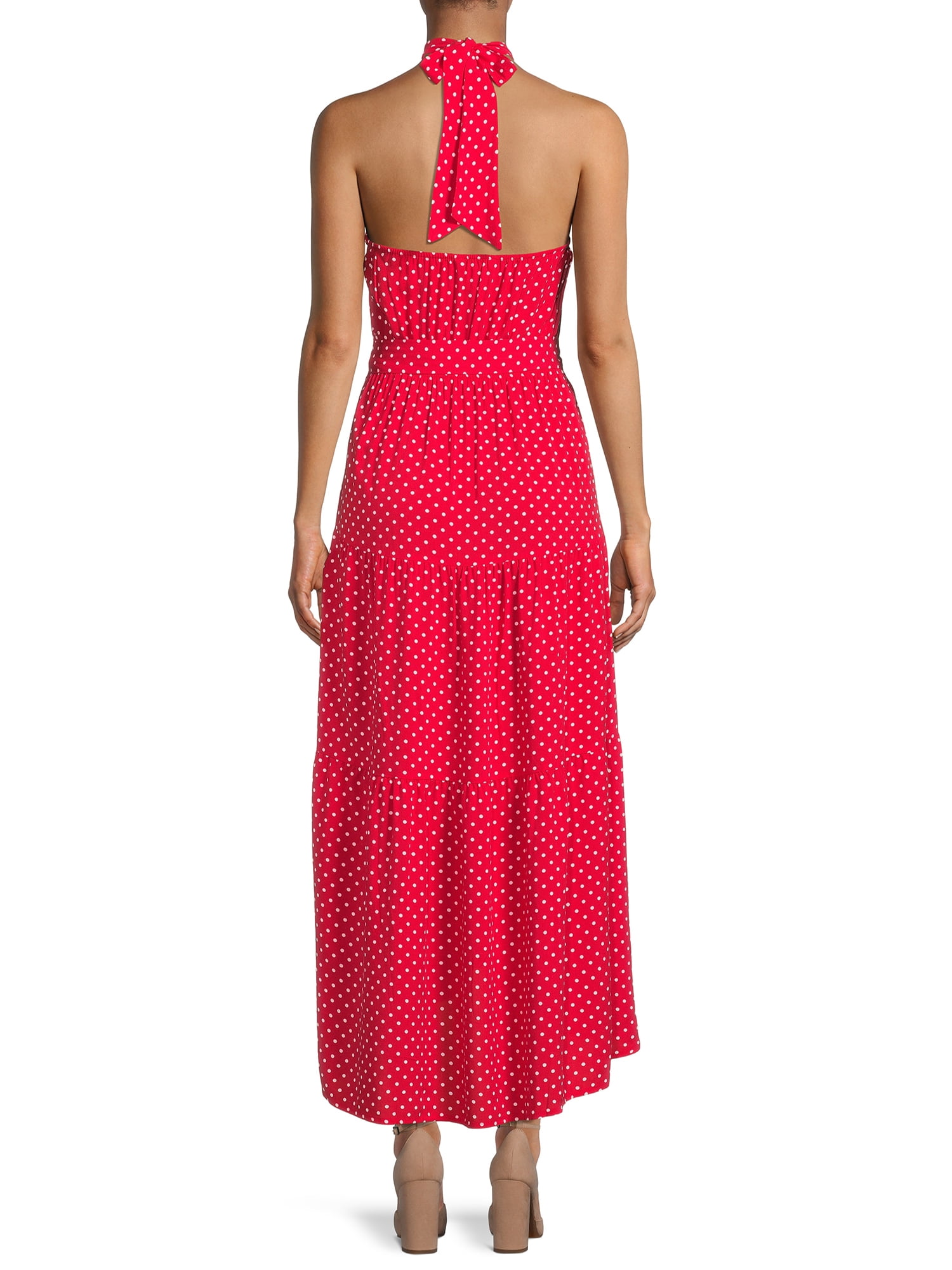 Nine.Eight Womens Halter Maxi Dress