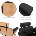 thumbnail image 3 of Silla Barber Reclinable Onof  EAM Hidráulico Onof Color Negro, 3 of 7