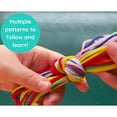 thumbnail image 4 of Buddy & Barney: Alphabet Lacing Cards - 52pc - 26 Lacing Picture Cards & 26 Strings, Colorful Threading Toy, DIY Learning Craft Activity, Kids Ages 3+, 4 of 9
