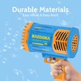 thumbnail image 3 of Ametralladora de burbujas Deserthome de 69 agujeros con luces azules, 3 of 7