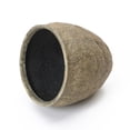 thumbnail image 6 of LuxenHome Weathered Earthstone Green Round Planter, 12.4" Round, Textured Concrete Pot, 6 of 8