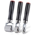 thumbnail image 1 of LUMITECO Car Audio Sound Deadening Roller Seam Roller, 3-Pack Heat Abatement Mat Noise Roller Sound Insulation Tool for Auto, Sound Deadener Application Installation Metal Hand Deading Wheel Roller, 1 of 7