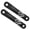 Diamond 1 Pair 152, variant on Yammee Bicycles Left Crank Arm Square/Rhombus/Splines Left Hand Tapers Crank Aluminum Alloy Electric Bike Crank Easily to Use
