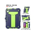 thumbnail image 3 of New iPad Mini 6 Case 8.3" (2021 Released) - Epicgadget Shockproof Rugged Hybrid Case with Kickstand Pencil Holder Cover Case for Apple 2021 iPad Mini 6th Generation 8.3-inch Display (Navy Blue/Green), 3 of 4