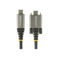 thumbnail image 2 of StarTech.com 3ft 1m Side Screw Locking USB C Cable 10Gbps, USB 3.1/3.2 Gen 2 Type-C Cable, 100W (5A) Power Delivery Charging, DP Alt Mode, Dual Screw Lock, USB-C to C Cord, Charge/Sync - Thunderbolt 3 Compatible - USB cable - 24 pin USB-C (M) straight/locking to 24 pin USB-C (M) straight - USB 3.2 Gen 2 / DisplayPort 1.4 /Thunderbolt 3 - 3.3 ft - 4K support - black, gray, 2 of 8