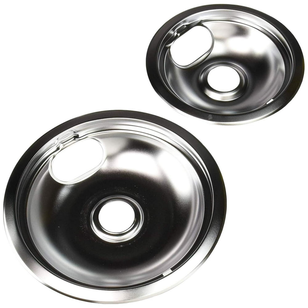 Range Kleen 12782Xcd5 Style A Chrome Drip Pans, 2Pack
