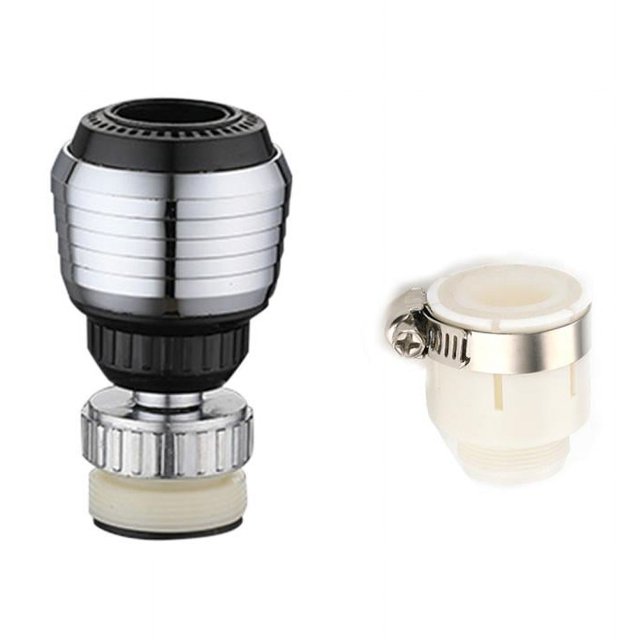 SDNall Rallonge d'Extension de Robinet, Rallonge pour Robinet Domestique, Douche, Économie d'Eau, Buse de Filtre Rotative
