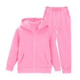 thumbnail image 2 of Blekii Kids Zip up Hoodie Sweatpants Set, Kids Zip up Hoodie & Sweatpants Set, Long Sleeve Two Piece for Boys Girls, Comfortable Sporty Outfit for Spring Fall Winter Long Sleeve Two Piece Outfit, 2 of 9