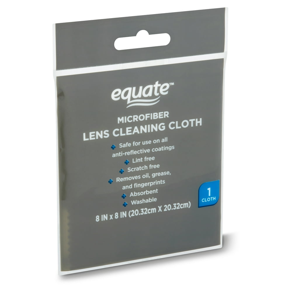 Equate Microfiber Lens Cleaning Cloth