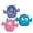 Blue, variant on Rock Monster Pet Toy, Purple