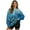 Blue Peacock, variant on Yuyamidu Lavender Horse Casual Crew Neck Sweatshirt Soft Comfy Long Sleeve Pullover Oversized Tops with Pockets Women's Novelty Sweatshirts Hoodie Cycling Volleyball Jogging Clothes S-3XL