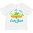 thumbnail image 3 of Inktastic Summer Enjoy the Sunshine Cocoa Beach Florida in Blue Boys or Girls Toddler T-Shirt, 3 of 5